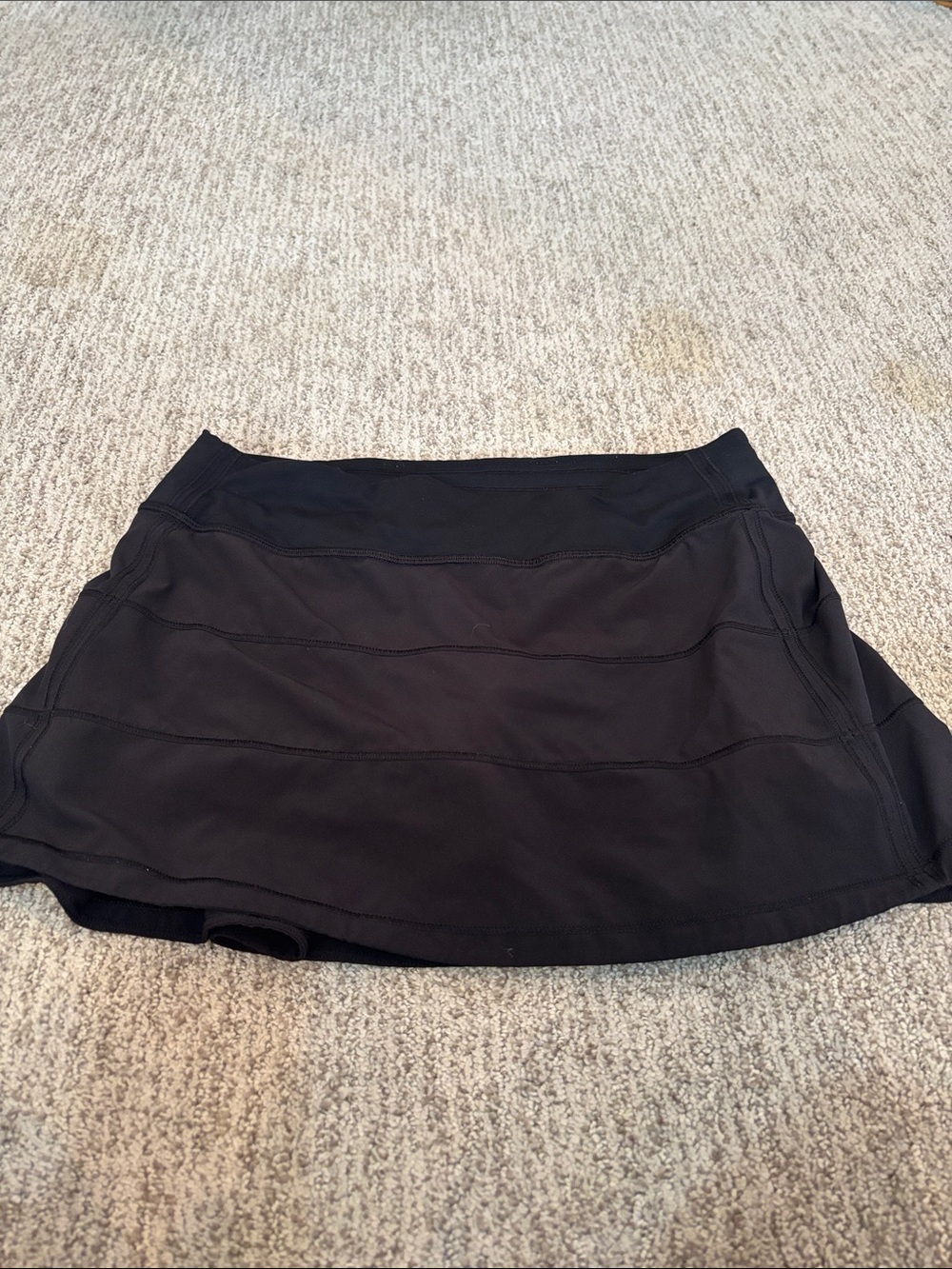 lululemon athletica Black Performance Skort